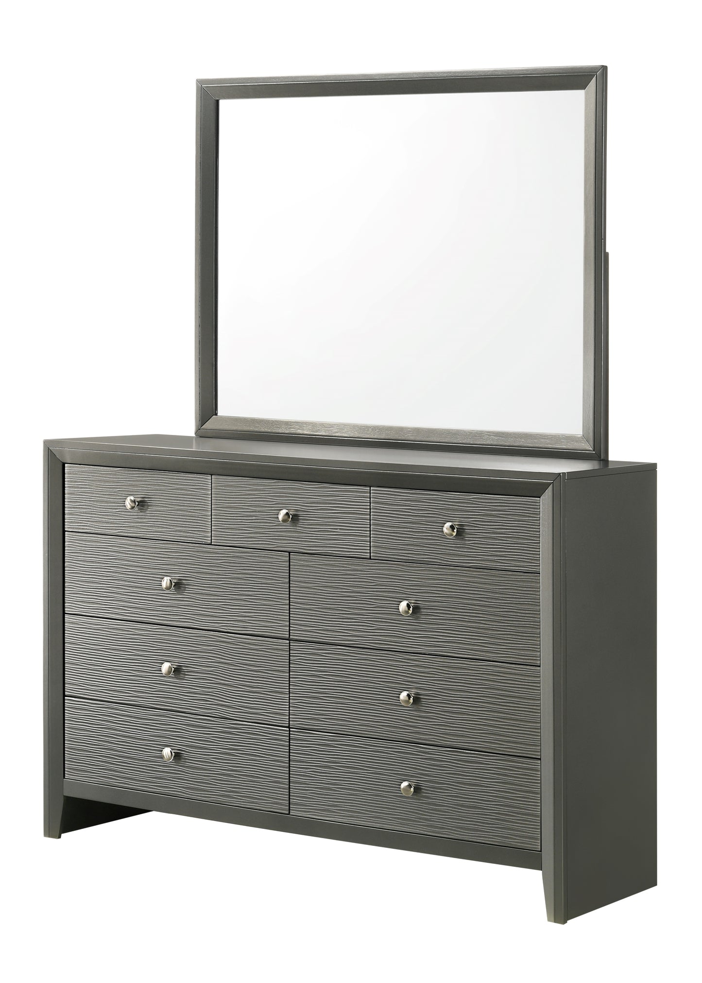 Denker Gun Metal Bedroom Collection