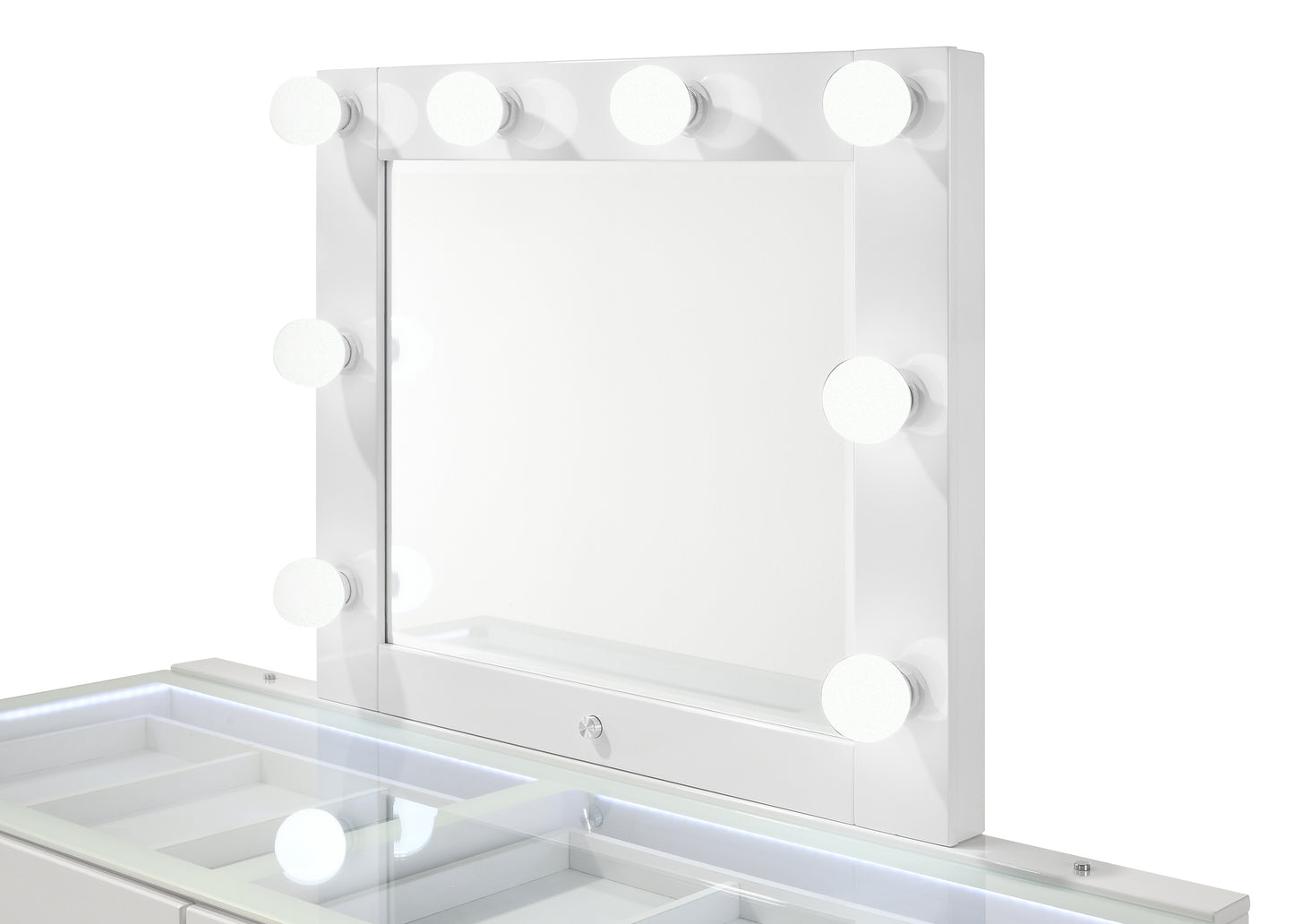 Luxo White Vanity Collection