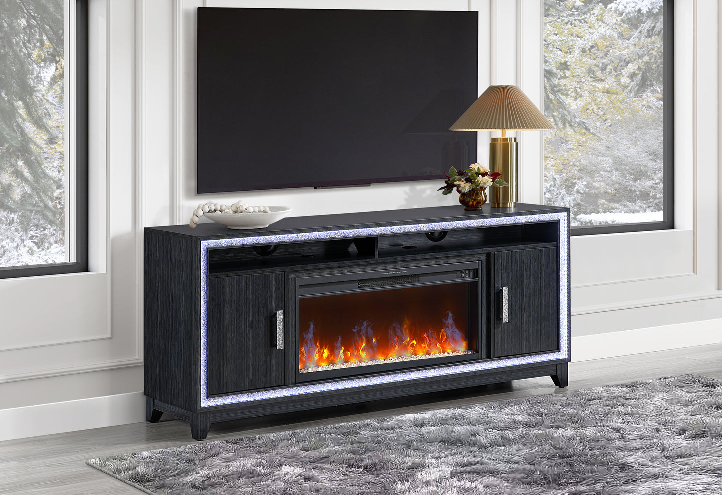 Lily 72" LED Entertainment Unit