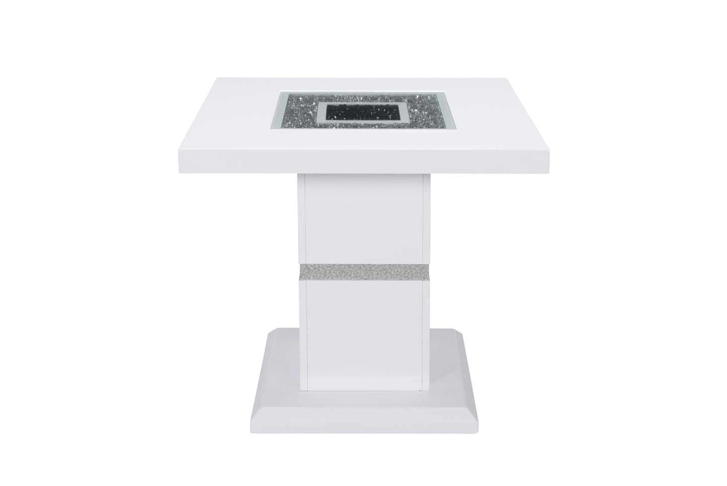 Monaco White High Gloss Coffee & End Tables