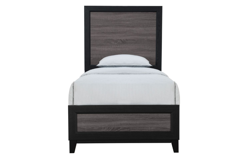 Lisbon Grey & Black Bedroom Collection