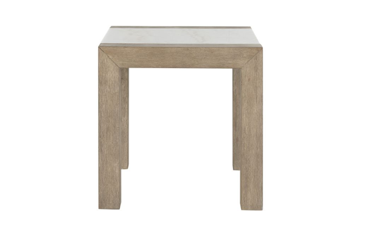 White & Grey Real Marble Coffee & End Tables