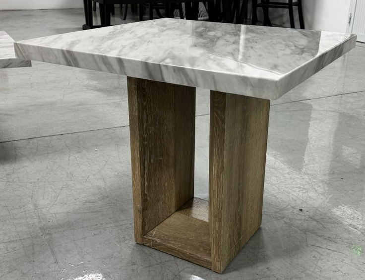 Modern Faux Marble Coffee & End Tables