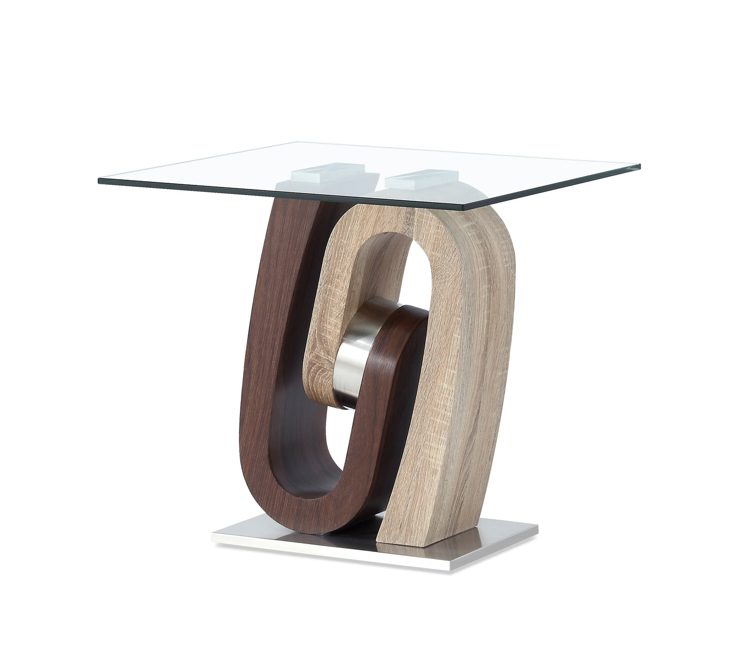 Walnut & Oak Coffee & End Tables