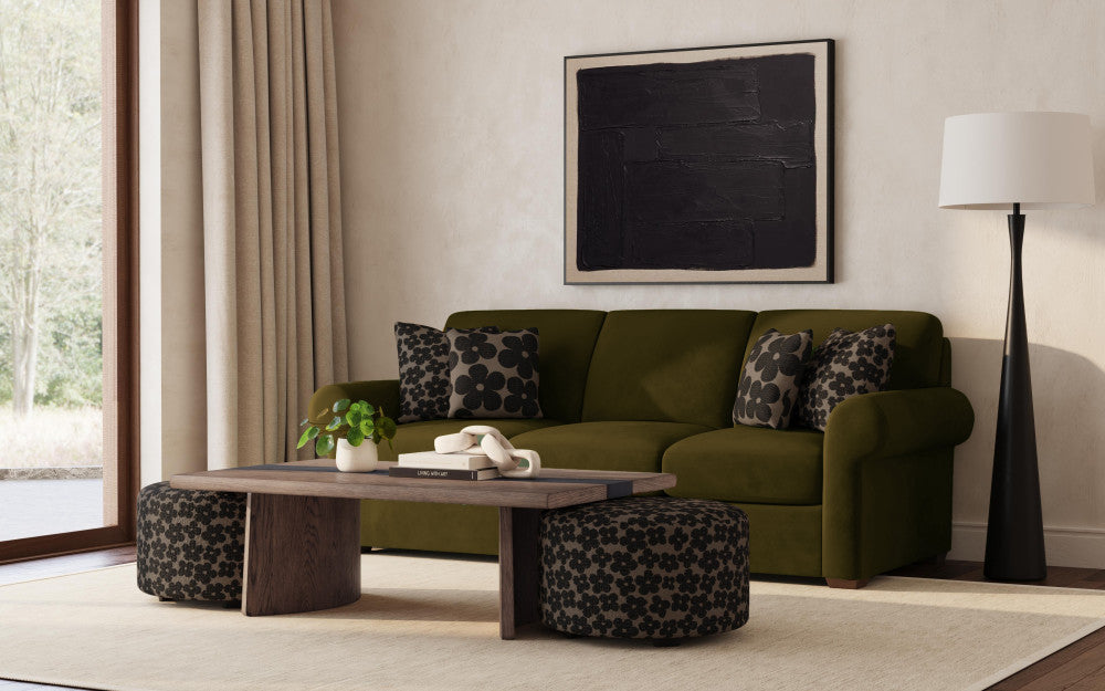 Pouf Cocktail Ottoman - Fabric 979-20
