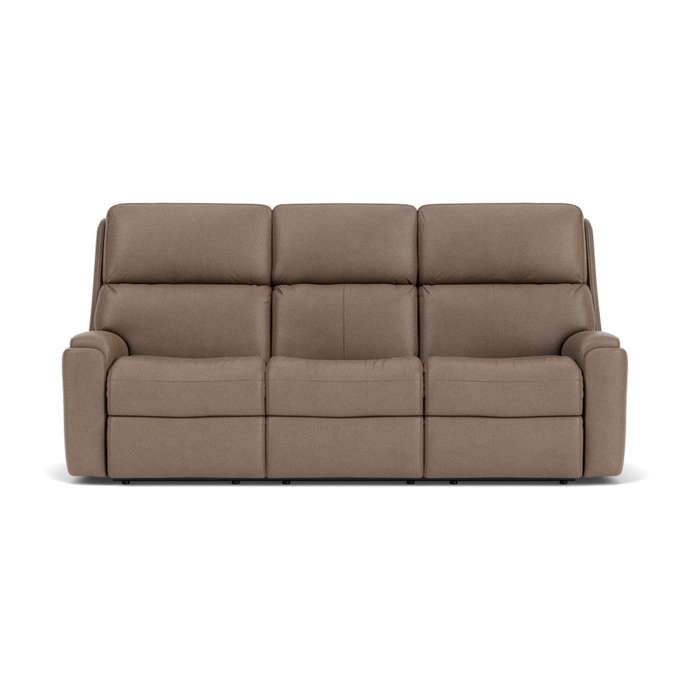 Rio Power Reclining Sofa with Power Headrests - Leather 665-02