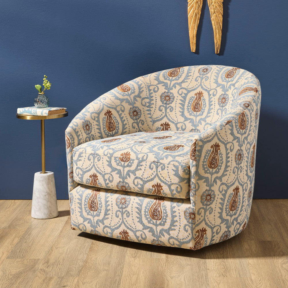 Shelly Swivel Chair - Fabric 723-60