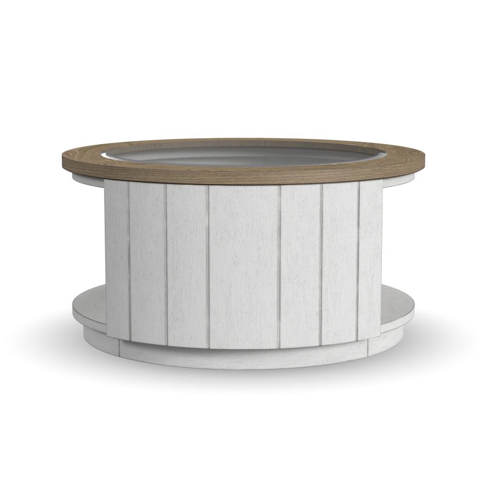 Melody Round Coffee Table with Casters - Default Title
