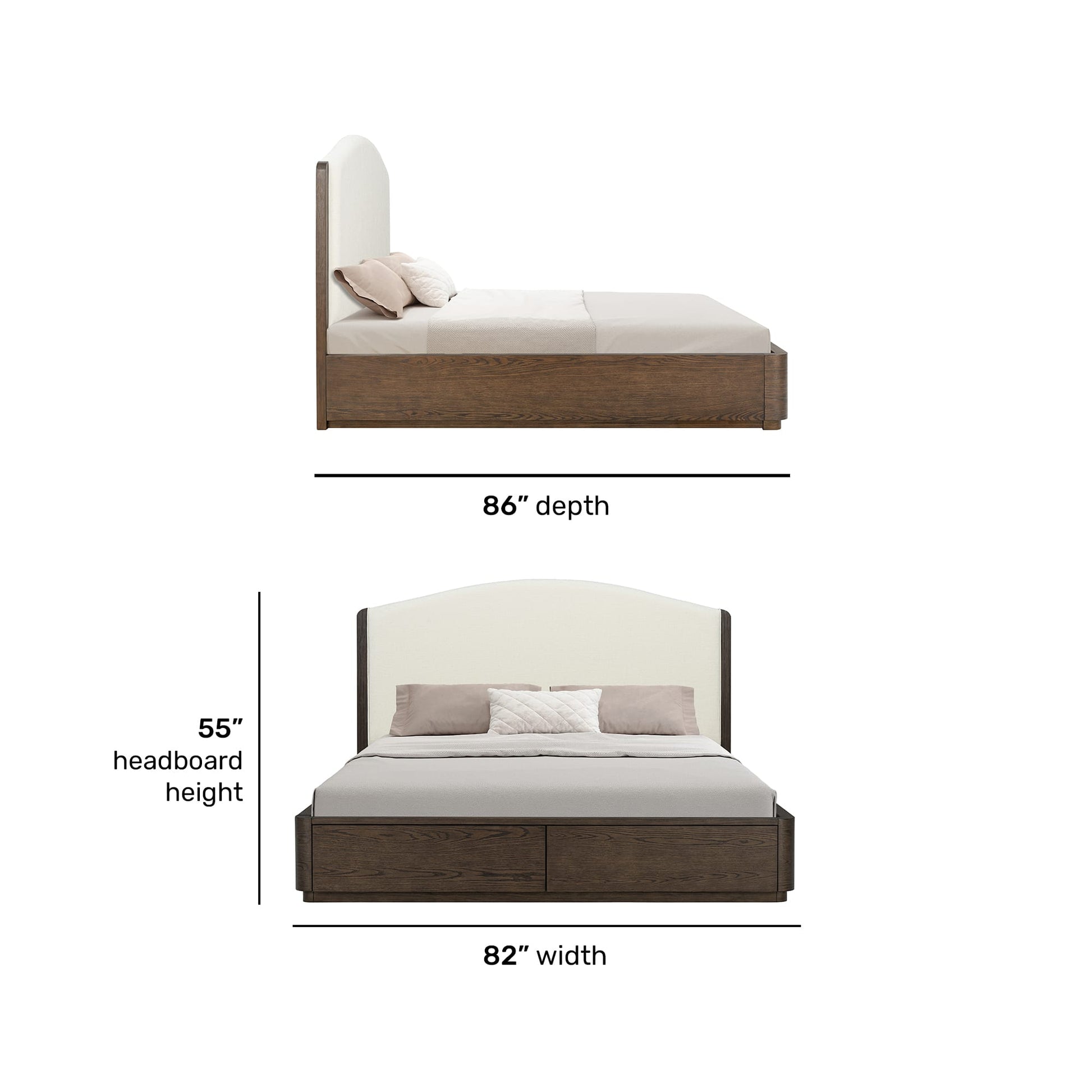 Athens King Upholstered Storage Bed - image 7