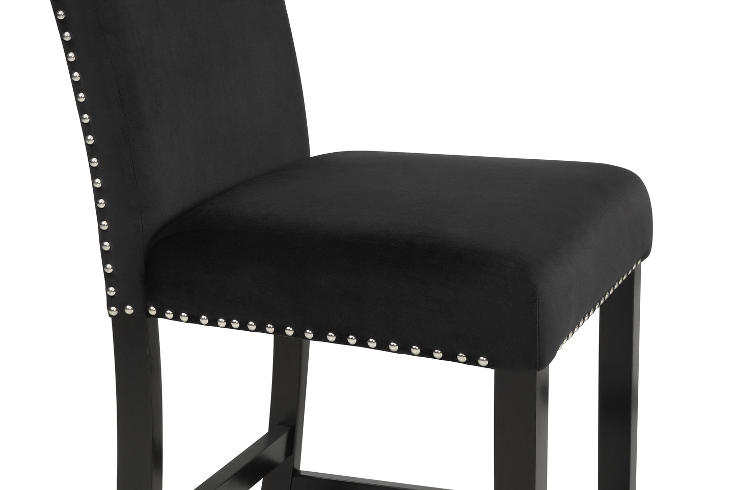 Black Velvet Lennon Counter Height Dining Collection