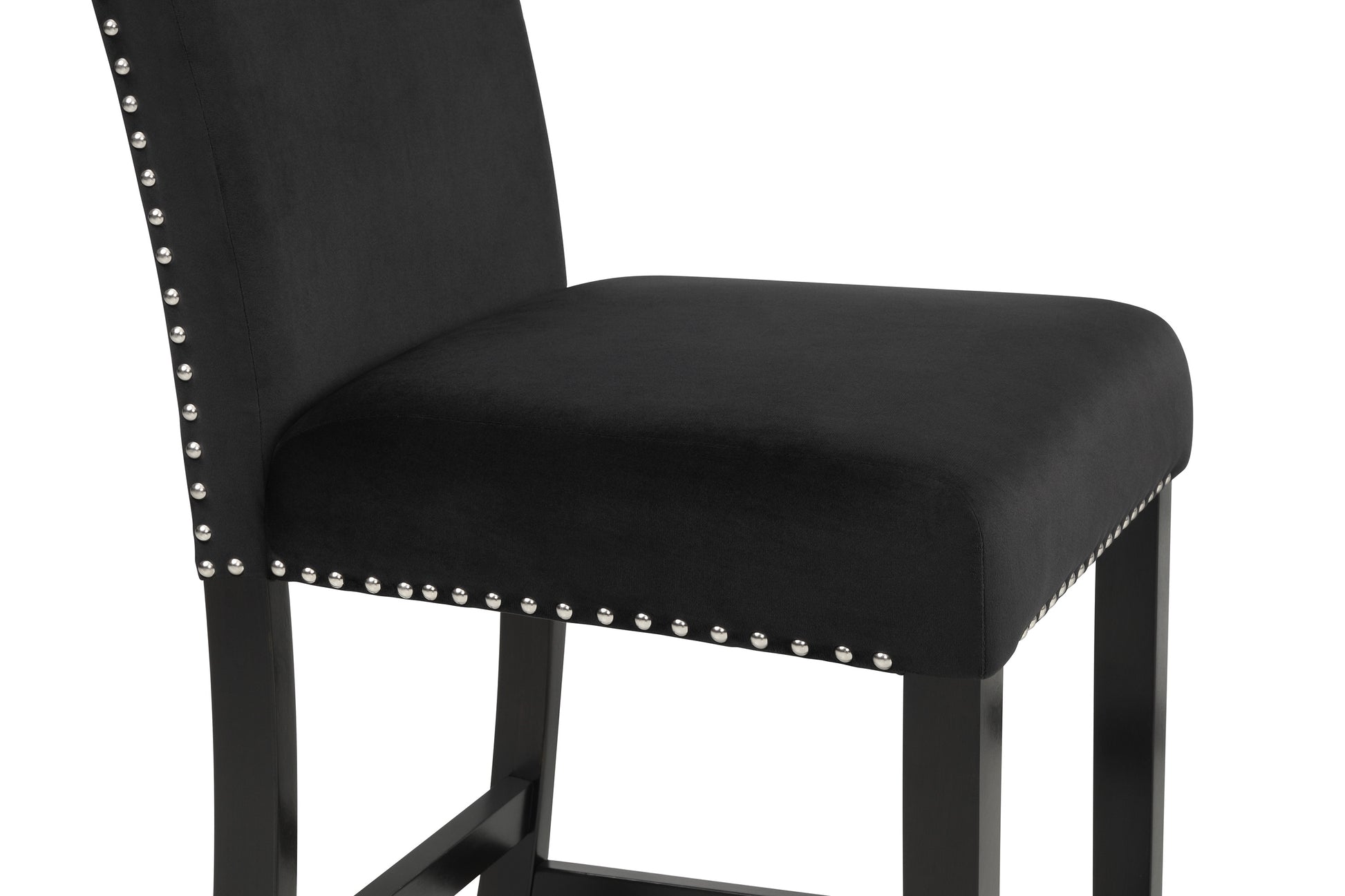 Black Velvet Lennon Counter Height Dining Collection