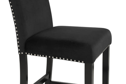 Black Velvet Lennon Counter Height Dining Collection
