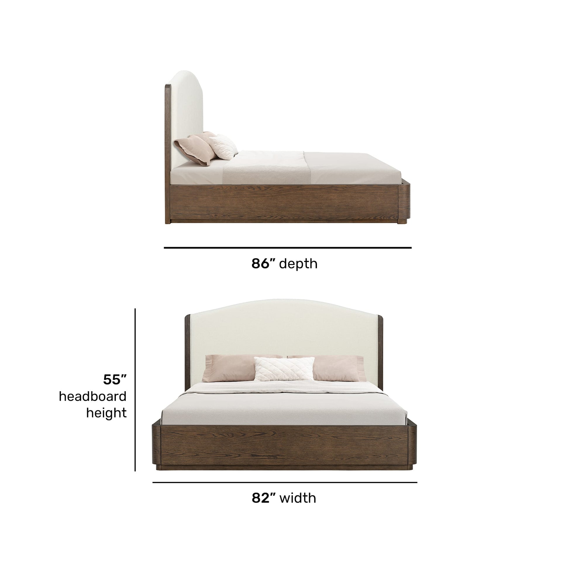 Athens King Upholstered Bed - image 5
