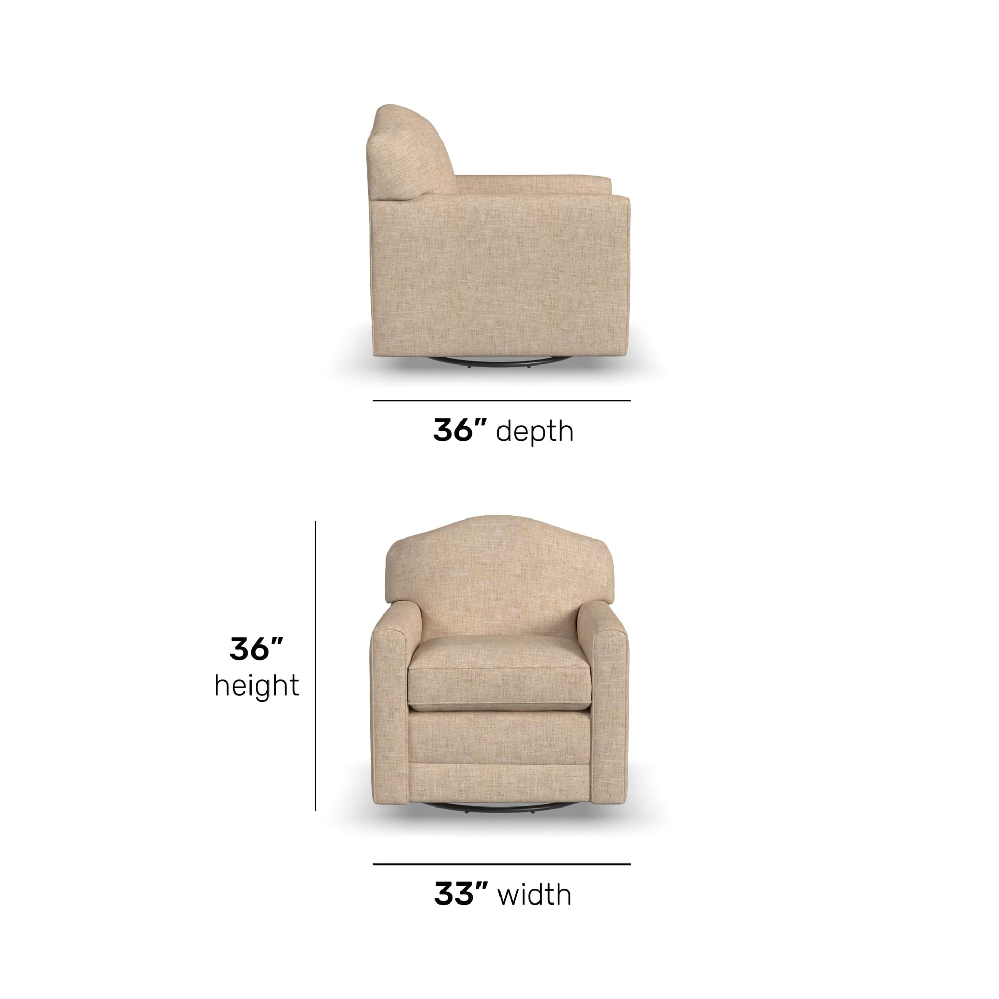 Aggie Swivel Chair