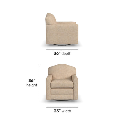 Aggie Swivel Chair