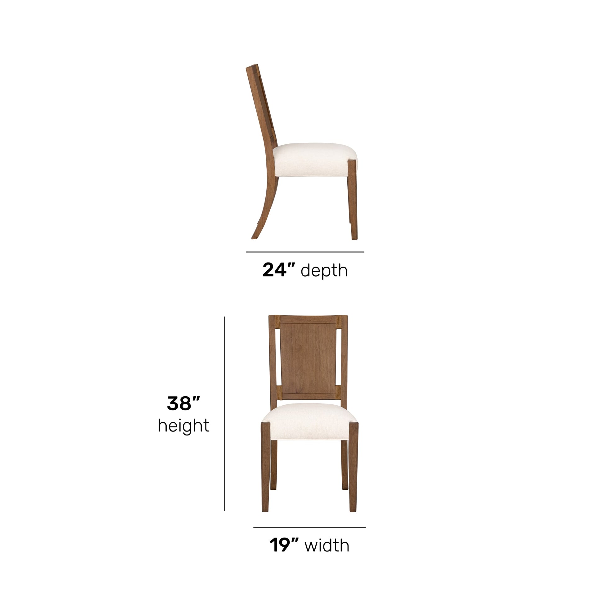 Lincoln Pair of Upholstered Dining Chairs - image 10