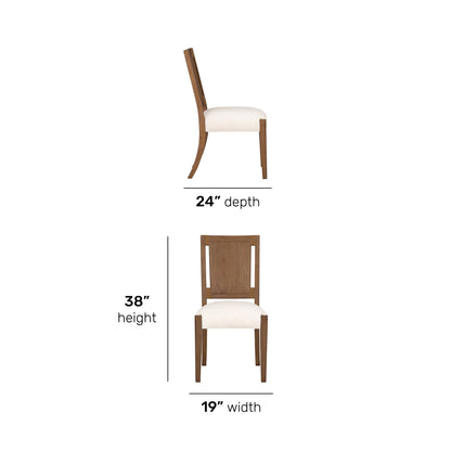 Lincoln Pair of Upholstered Dining Chairs - image 10