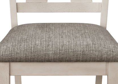 Maribelle Chalk Warm Grey Dining Collection