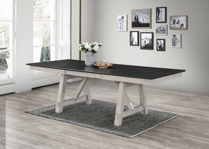 Maribelle Chalk Warm Grey Dining Collection