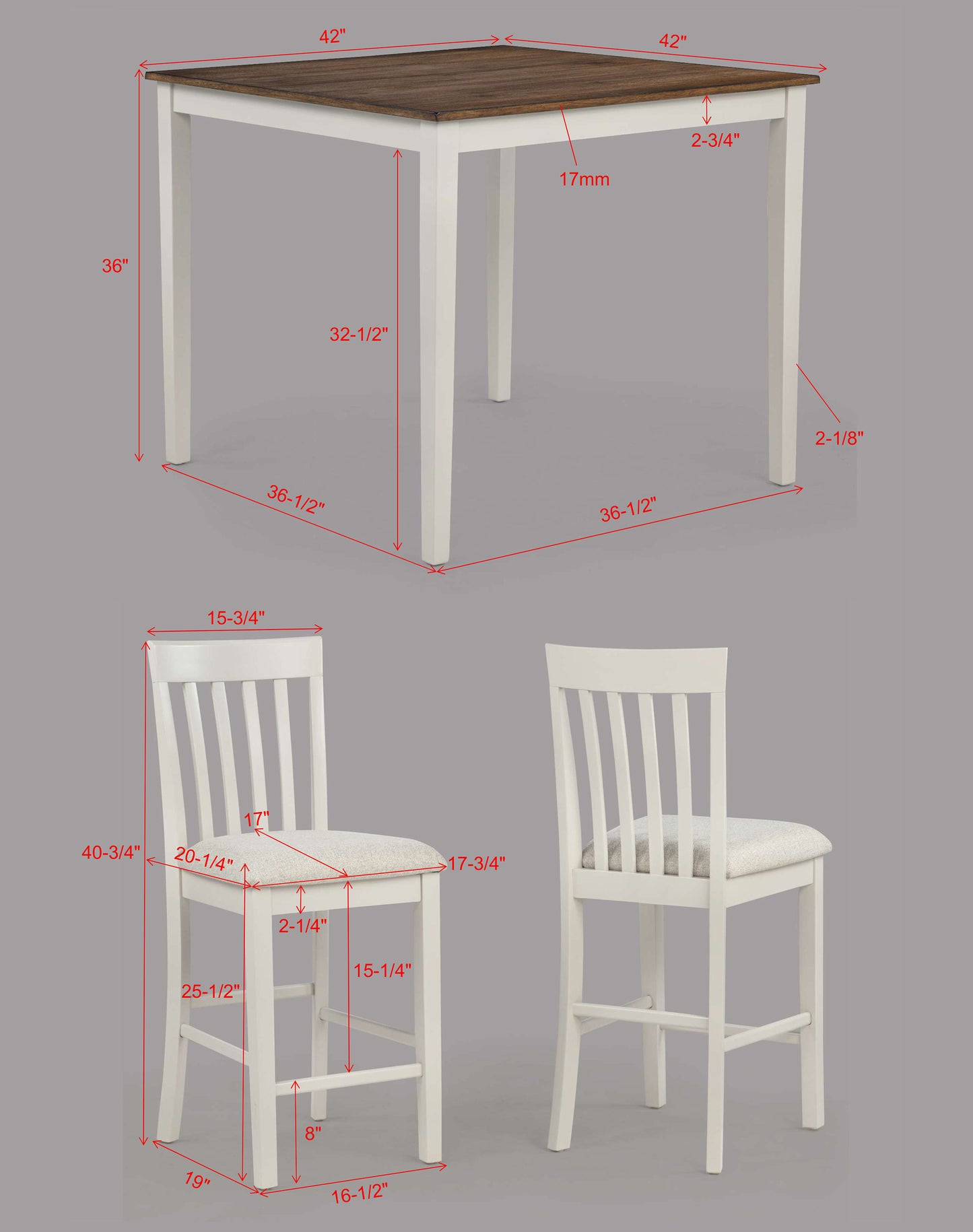 Brody Counter Height Dining Collection