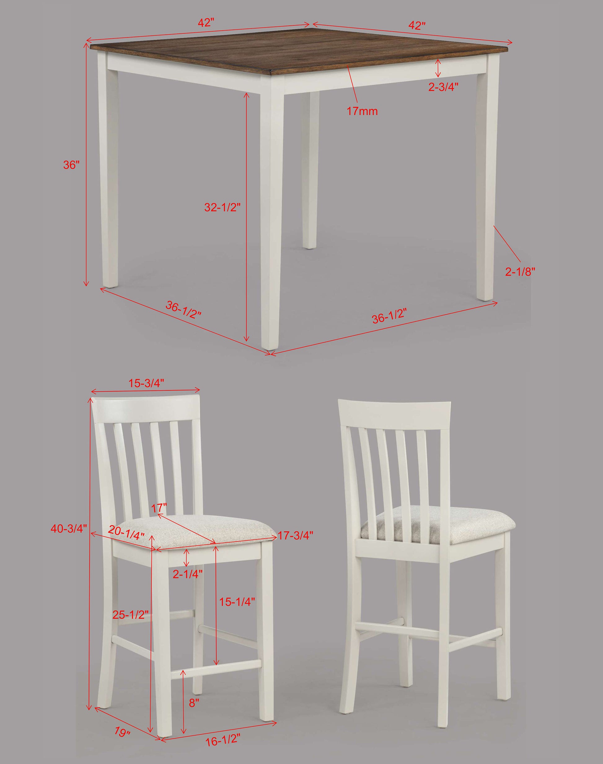 Brody Counter Height Dining Collection