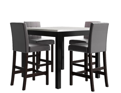 Grey Marble Bar Set