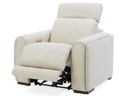 Sola Power Recliner with Power Headrest, Lumbar, Heat & Massage