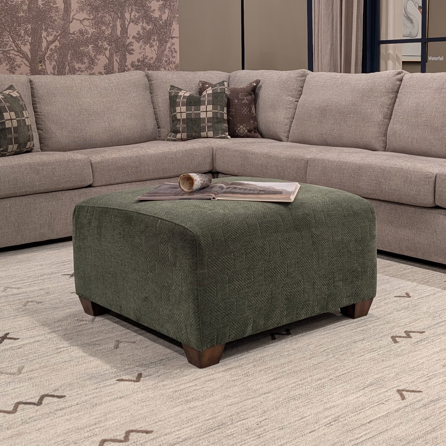 Freedom Square Cocktail Ottoman