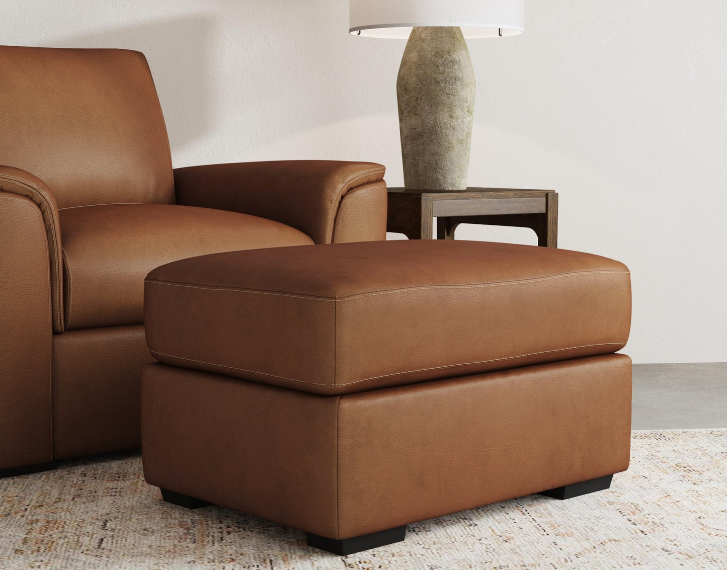 Henry Ottoman - Brown