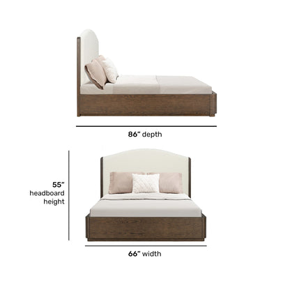 Athens Queen Upholstered Bed - image 7