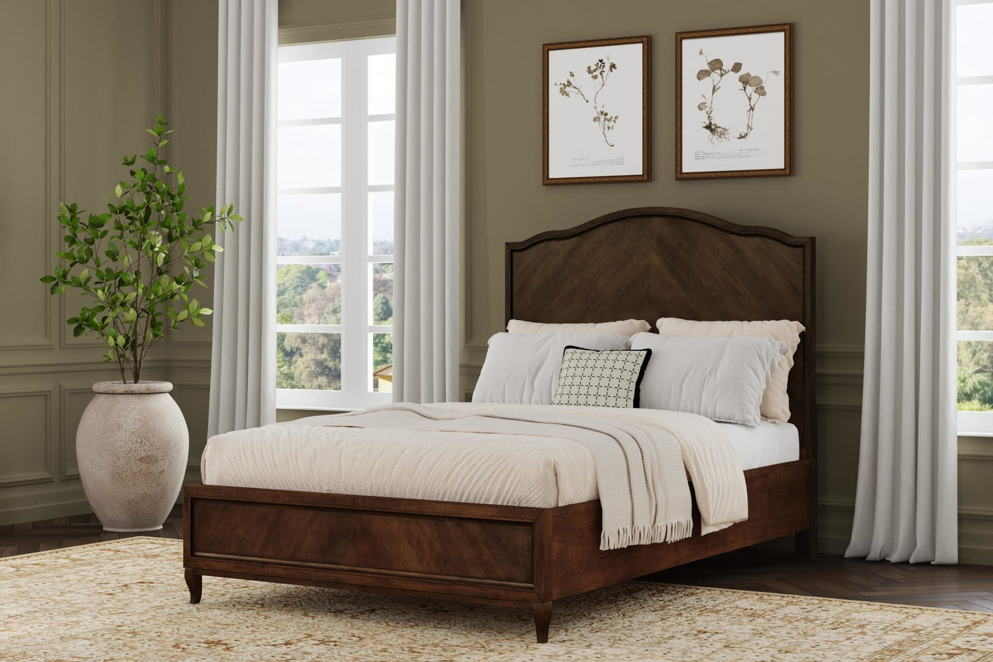 Bellevue Queen Bed - W1042-91Q