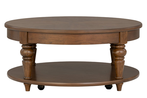 Bellevue Round Coffee Table with Casters - image 3