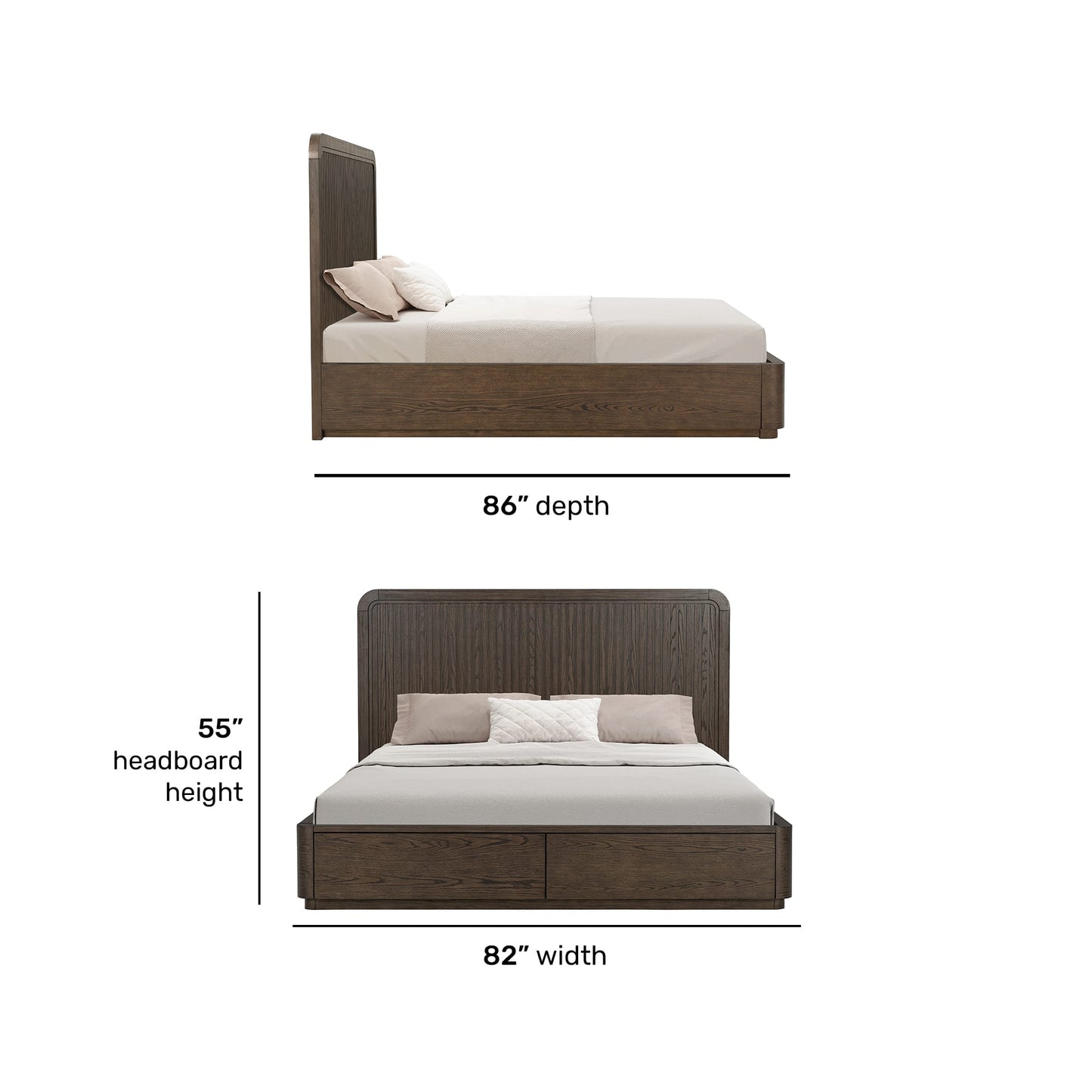 Athens King Panel Storage Bed - image 7