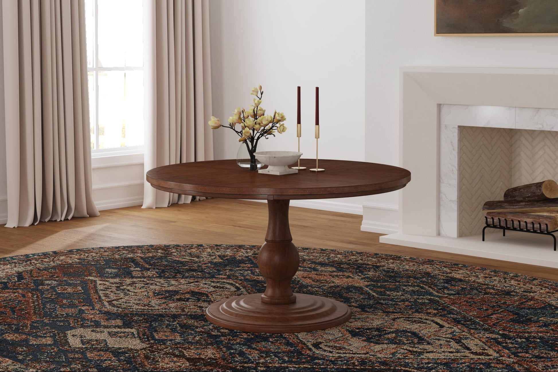 Bellevue Round Dining Table - W1042-834