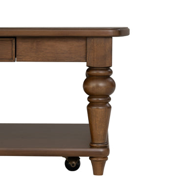 Bellevue Rectangular Coffee Table with Casters - image 9