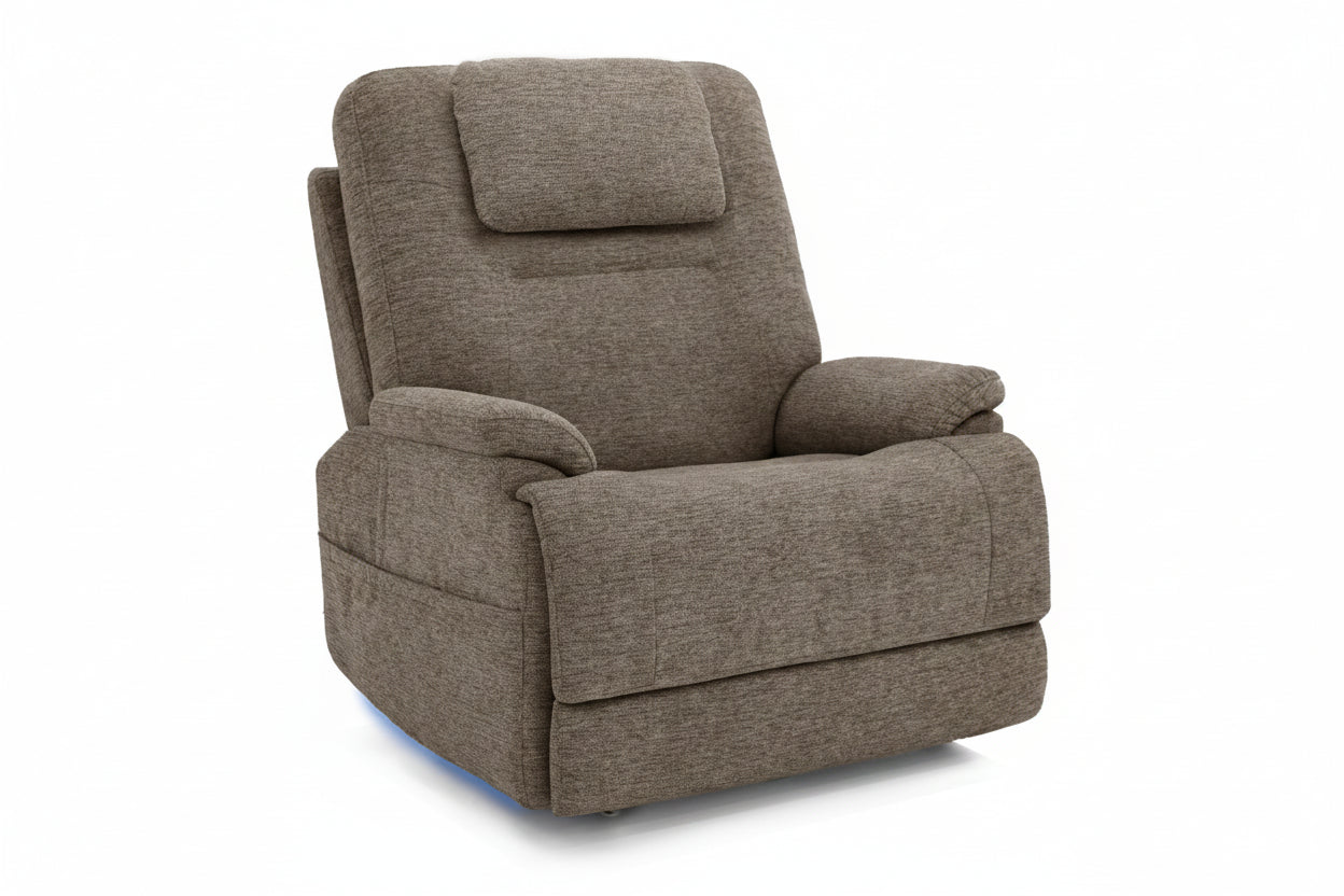 Zecliner Model 2+ Power Lift Sleep Recliner with Power Headrest, Lumbar, Heat & Massage