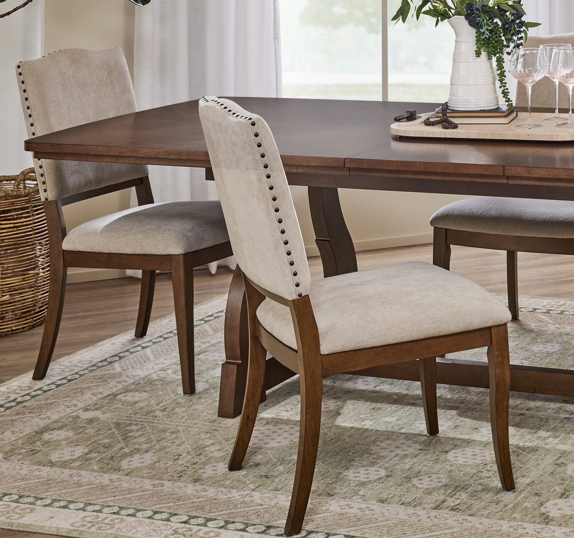 Bellevue Upholstered Dining Chairs (Pair) - W1042-840