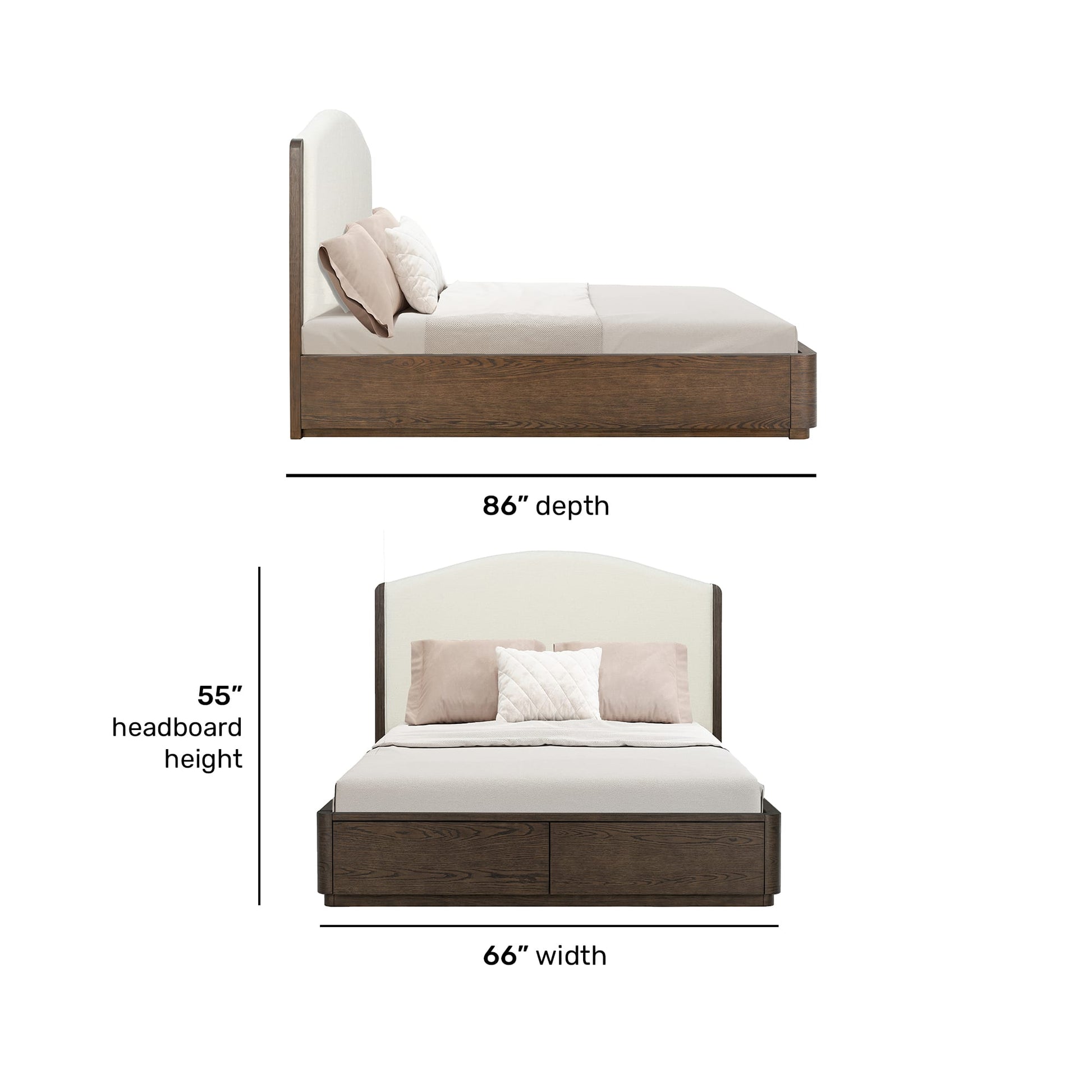 Athens Queen Upholstered Storage Bed - image 9