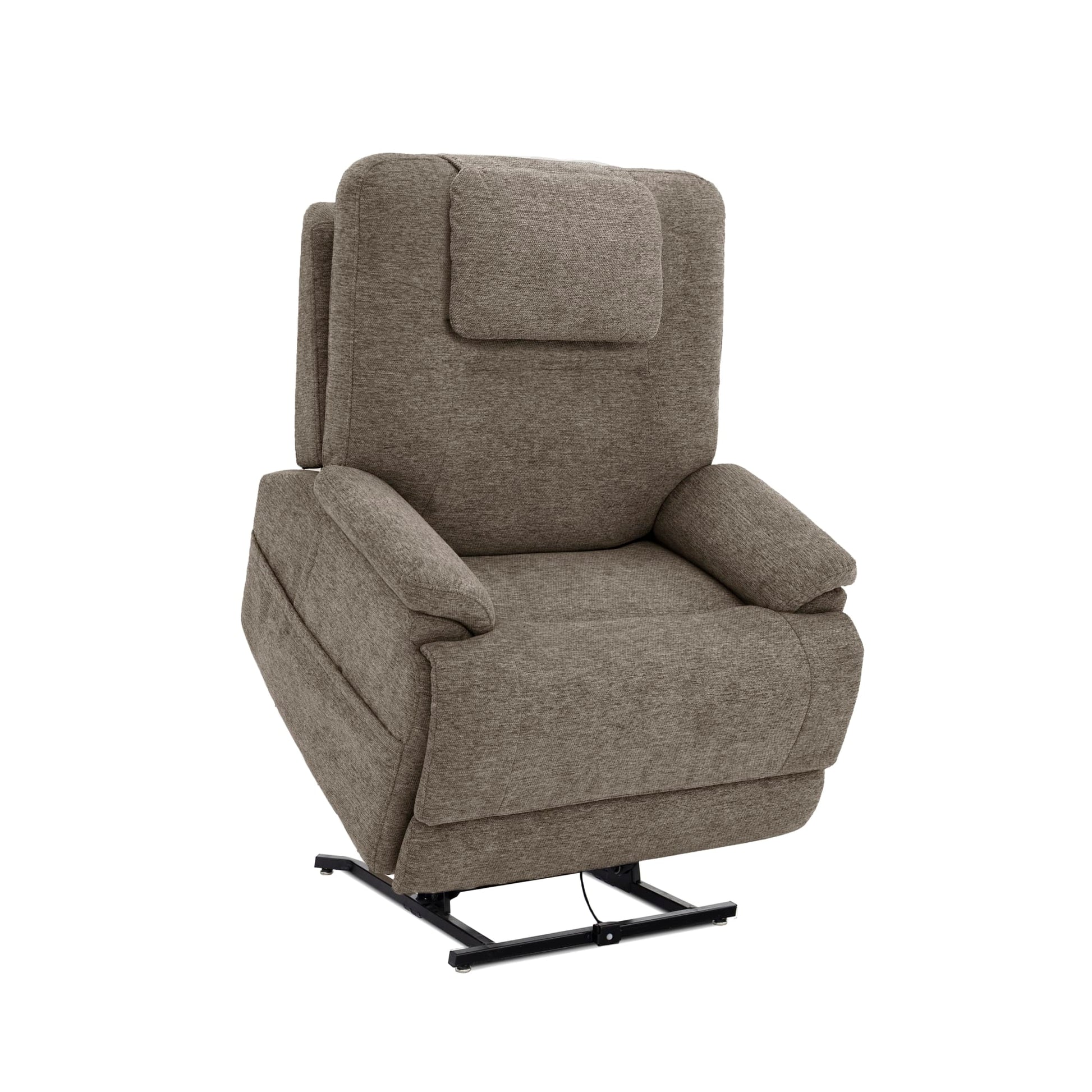 Zecliner Model 2+ Power Lift Sleep Recliner with Power Headrest, Lumbar, Heat & Massage