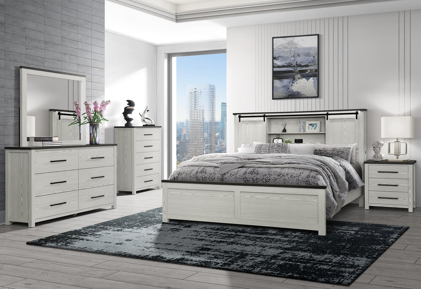 Ava Beige Bedroom Collection