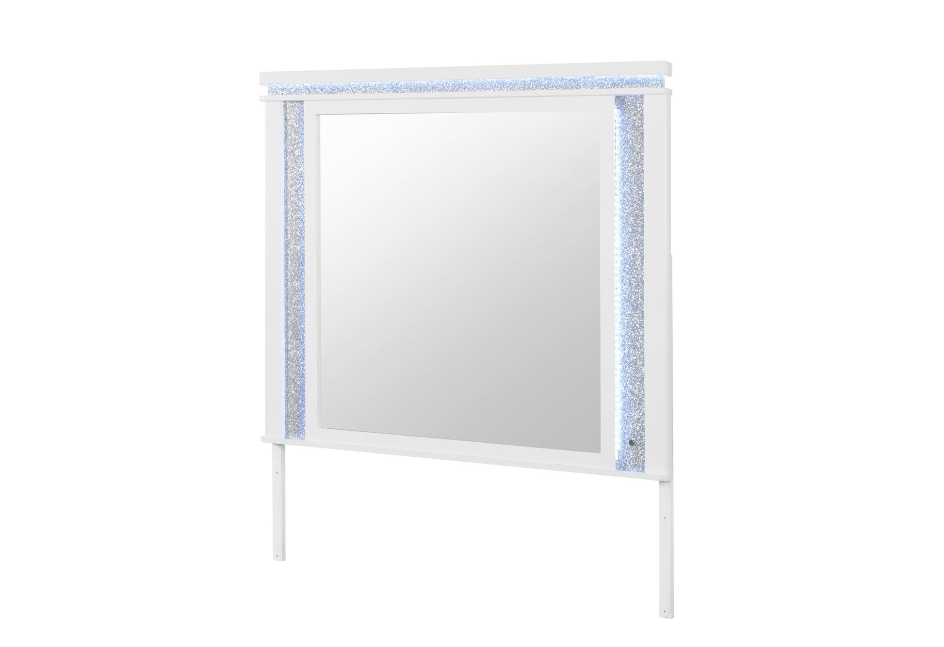 Alina White LED Bedroom Collection