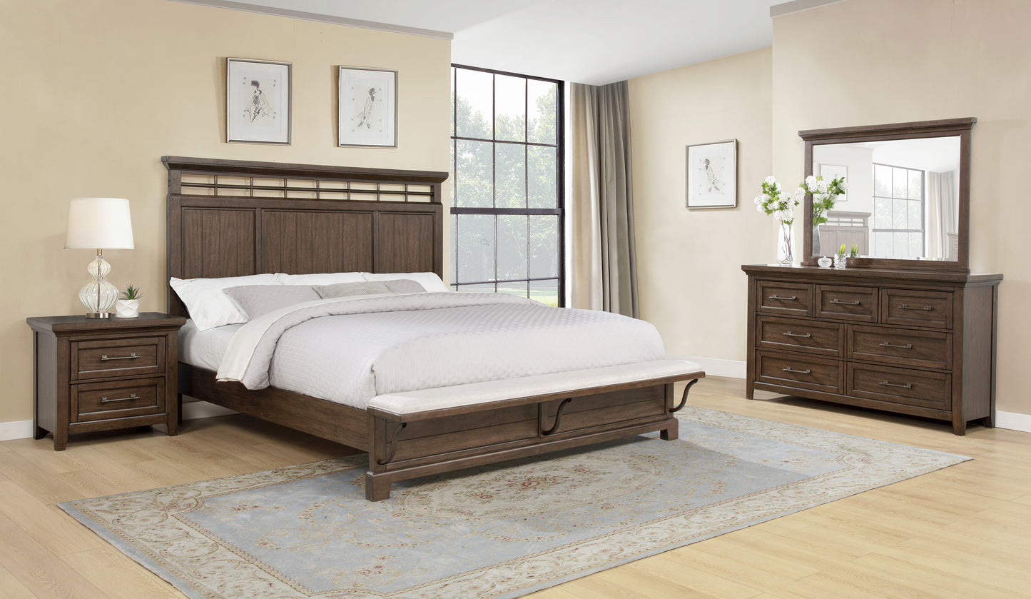 Beckett Brown Bedroom Collection