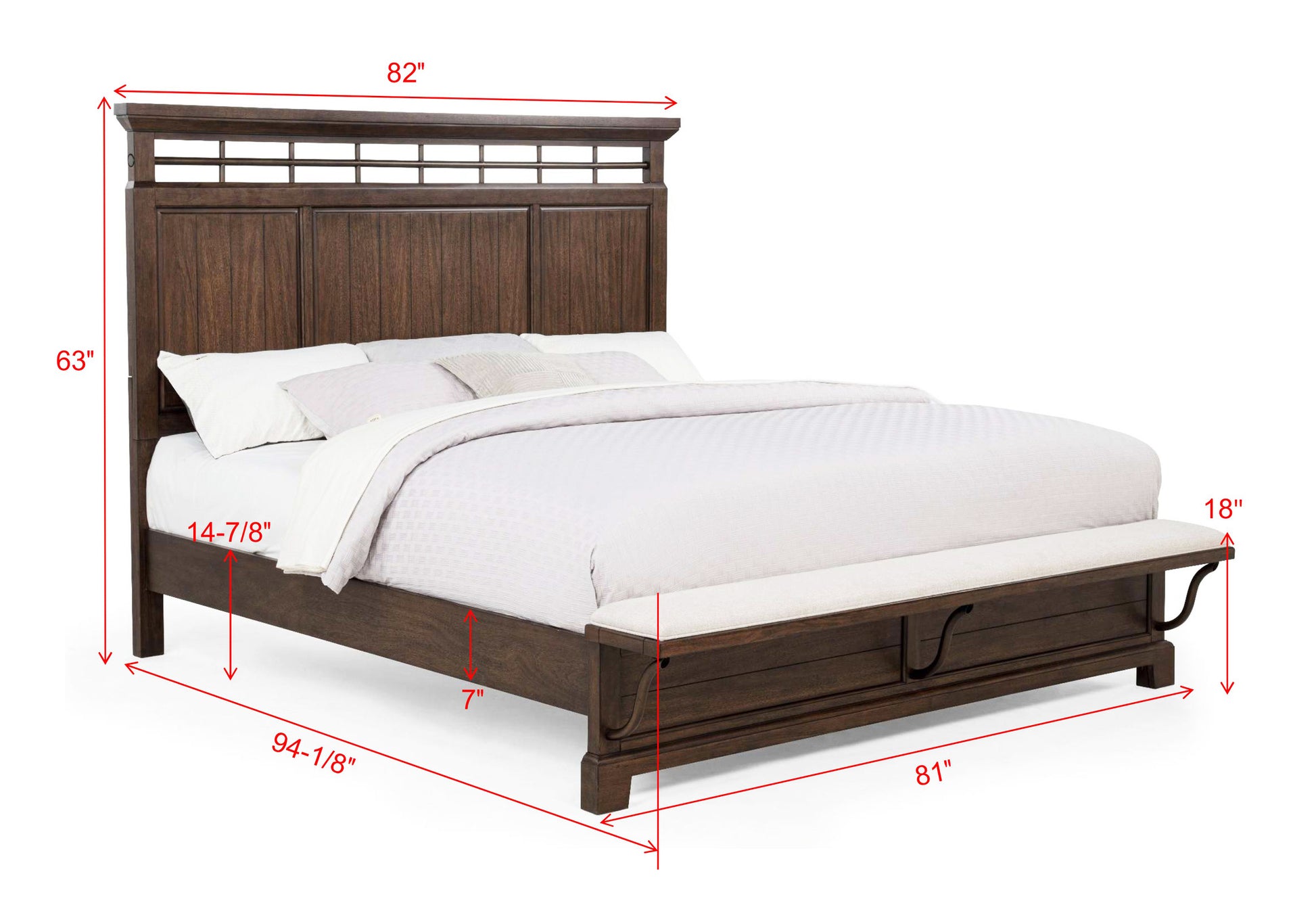 Beckett Brown Bedroom Collection