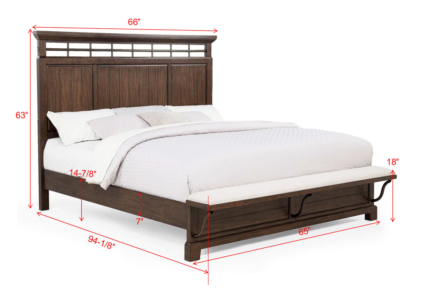 Beckett Brown Bedroom Collection