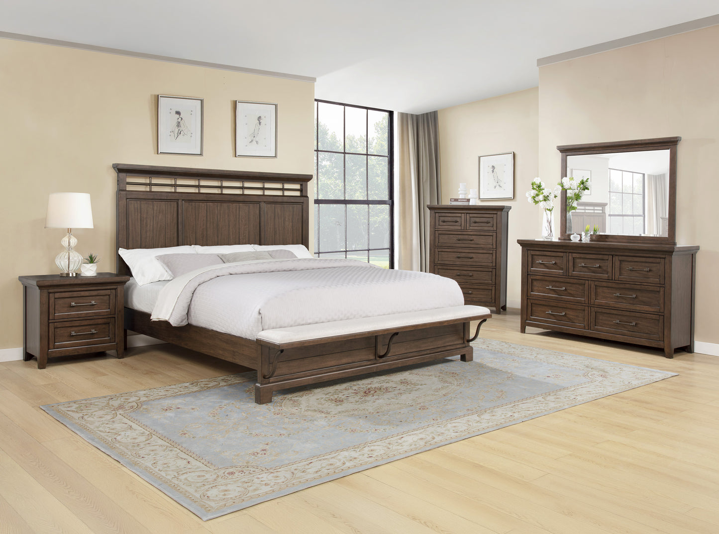 Beckett Brown Bedroom Collection
