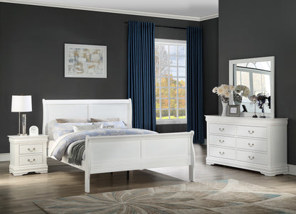Louis Philip White Bedroom Collection
