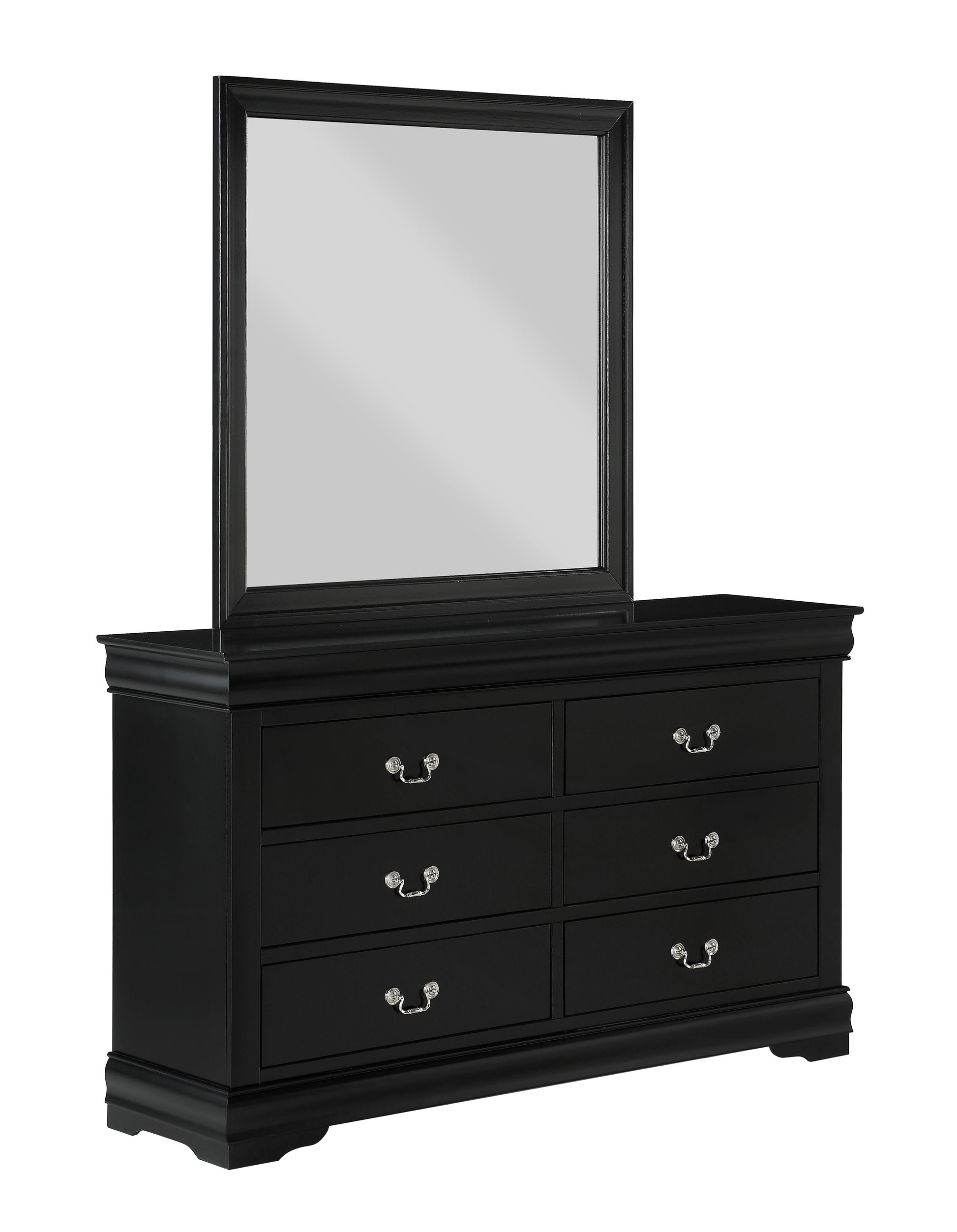 Louis Philip Black Bedroom Collection