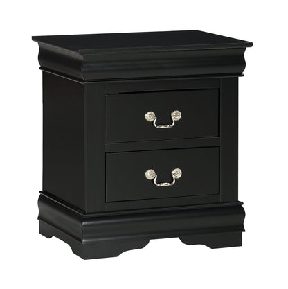 Louis Philip Black Bedroom Collection