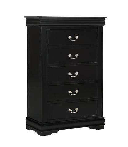 Louis Philip Black Bedroom Collection