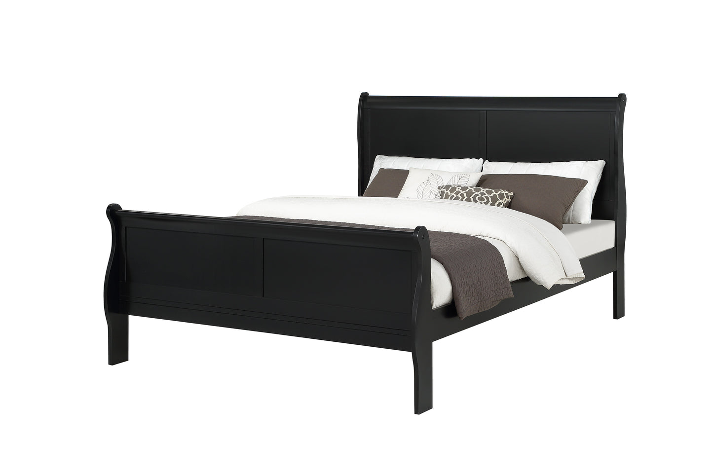 Louis Philip Black Bedroom Collection